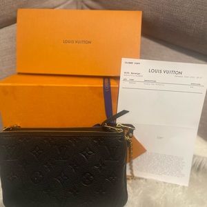 Double Zip Pochette